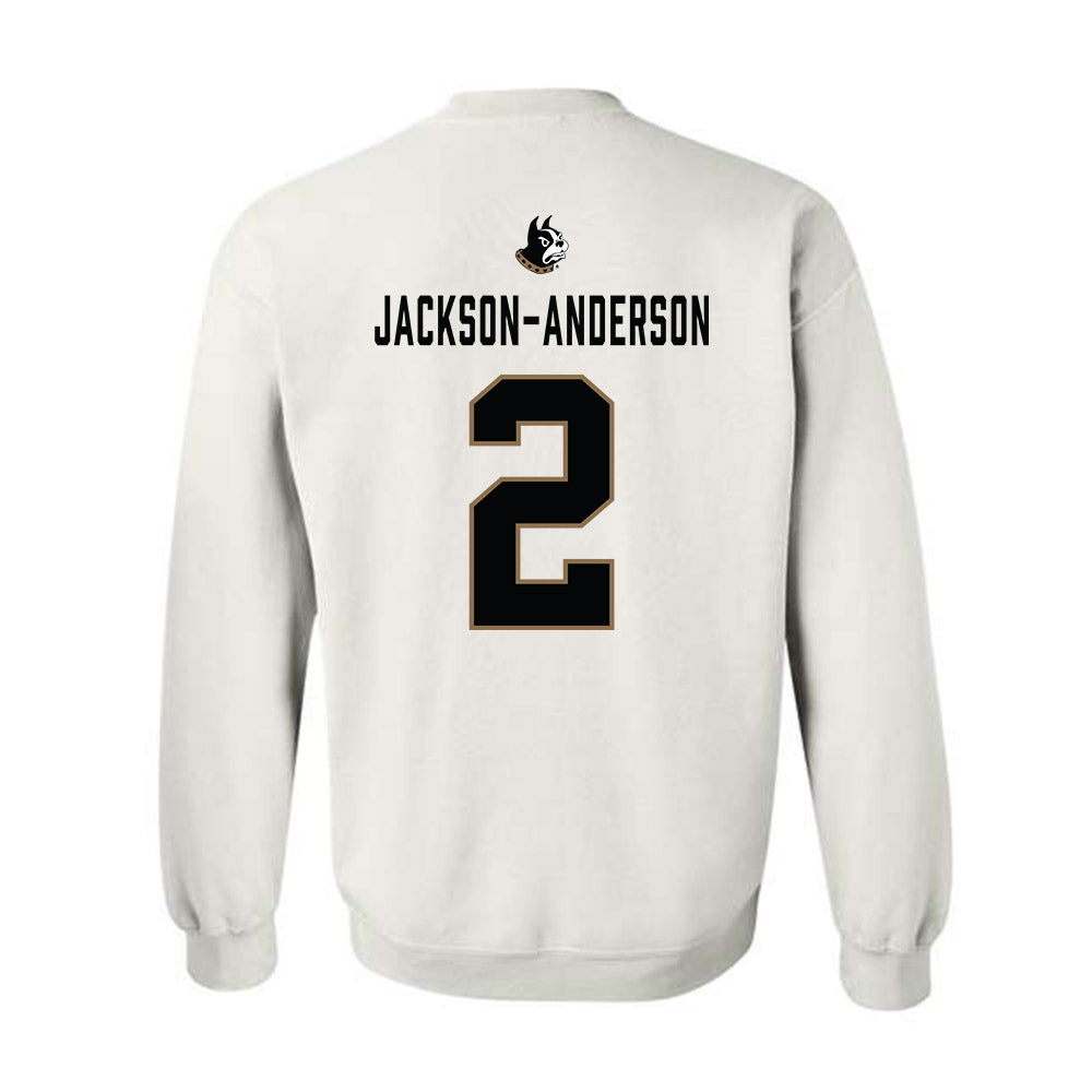 Wofford - NCAA Football : Ihson Jackson-Anderson - Classic Shersey Crewneck Sweatshirt-1