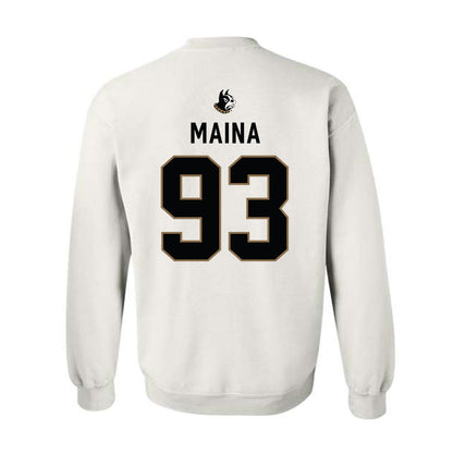 Wofford - NCAA Football : Brandon Maina - Classic Shersey Crewneck Sweatshirt-1