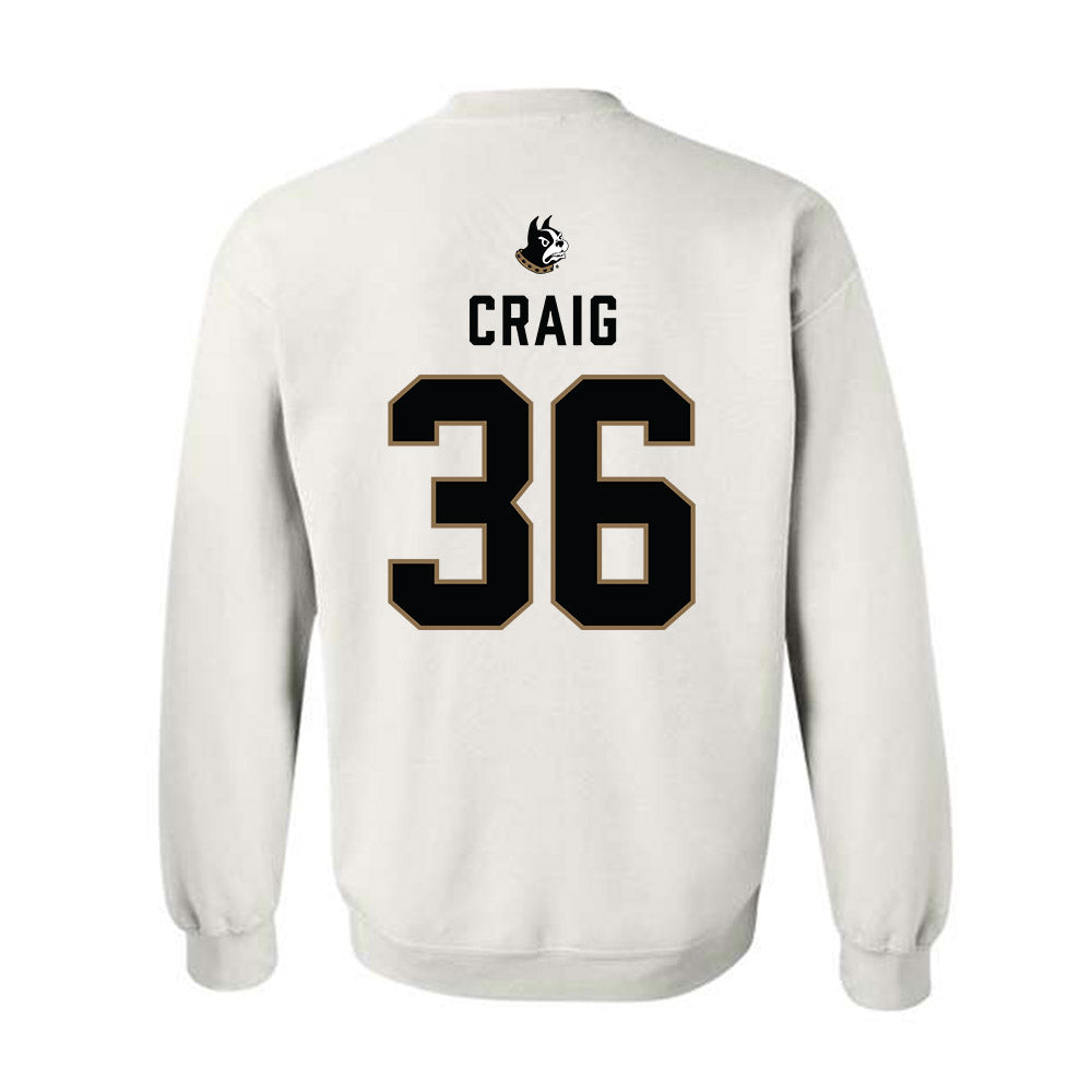 Wofford - NCAA Football : Cavan Craig - Classic Shersey Crewneck Sweatshirt-1