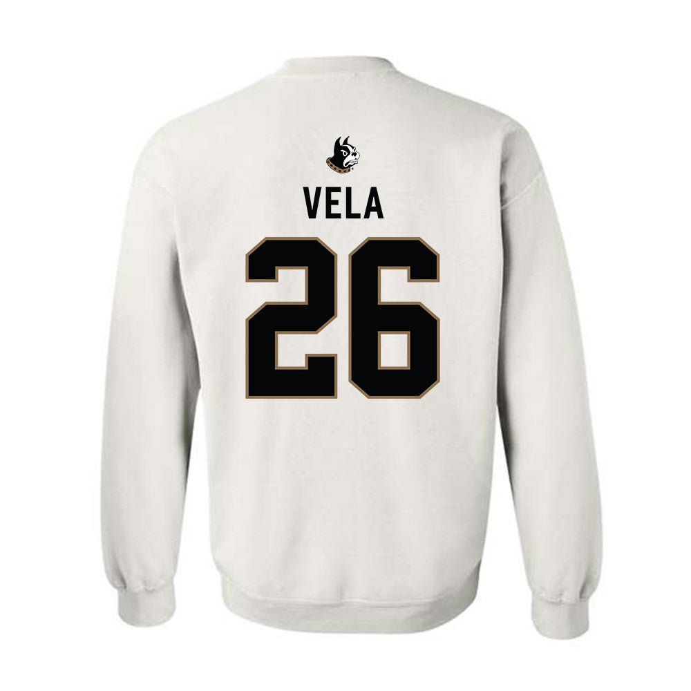 Wofford - NCAA Men's Soccer : Paolo Vela - Classic Shersey Crewneck Sweatshirt-1
