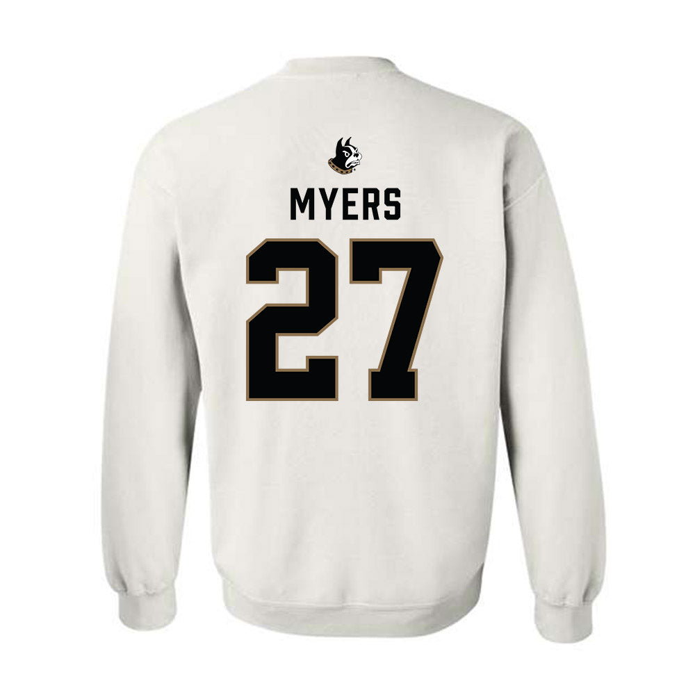 Wofford - NCAA Men's Soccer : Leo Myers - Classic Shersey Crewneck Sweatshirt-1