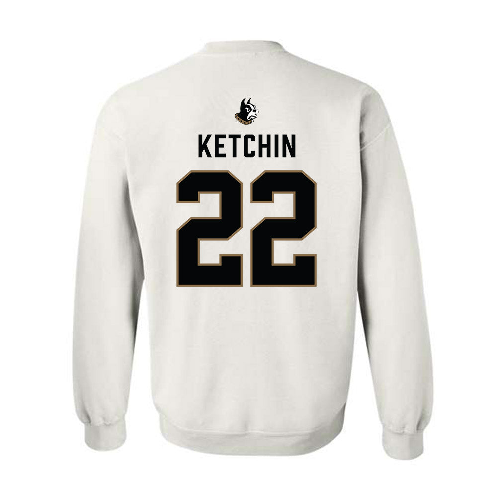 Wofford - NCAA Football : Perrin Ketchin - Classic Shersey Crewneck Sweatshirt-1
