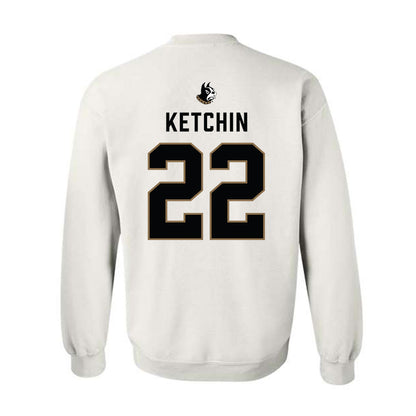 Wofford - NCAA Football : Perrin Ketchin - Classic Shersey Crewneck Sweatshirt-1