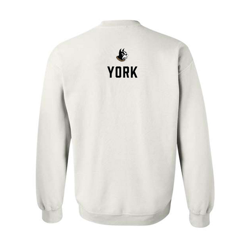 Wofford - NCAA Men's Cross Country : Andrew York - Classic Shersey Crewneck Sweatshirt-1