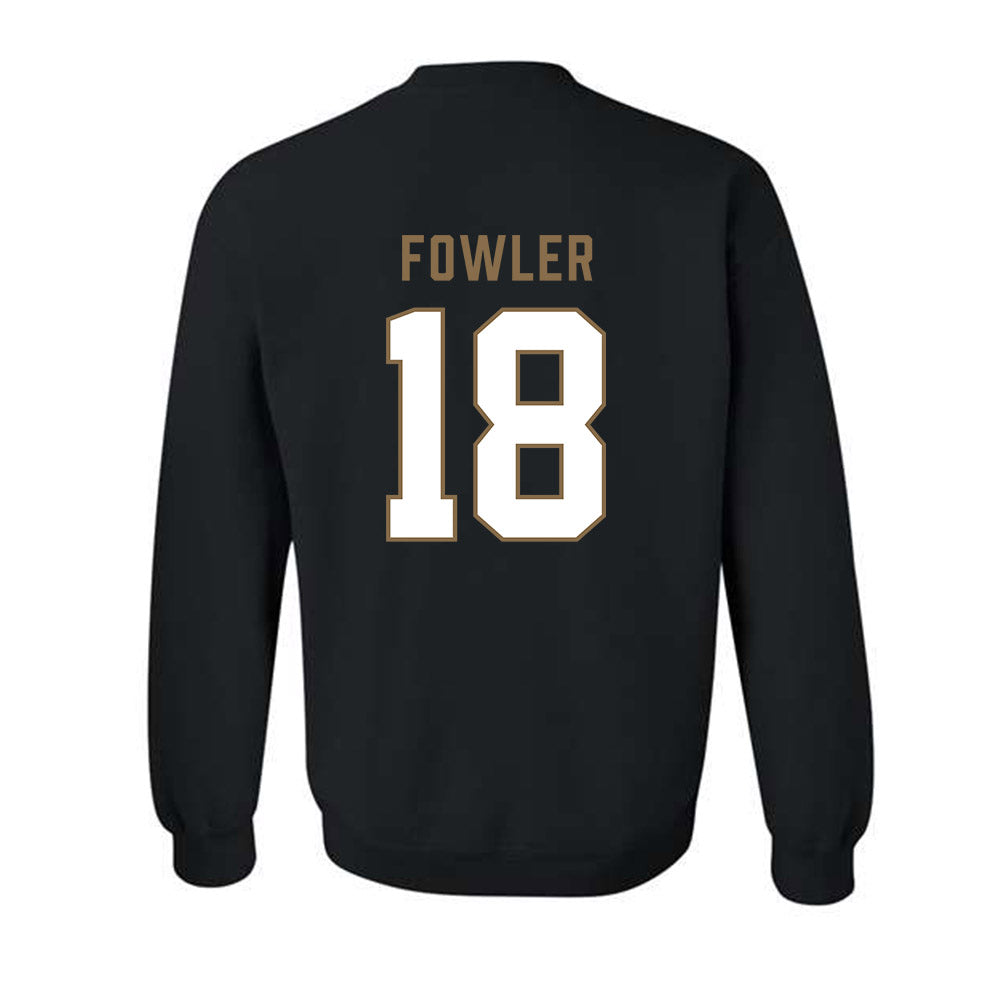 Wofford - NCAA Football : Jaden Fowler - Classic Shersey Crewneck Sweatshirt-1