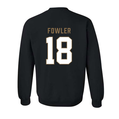 Wofford - NCAA Football : Jaden Fowler - Classic Shersey Crewneck Sweatshirt-1