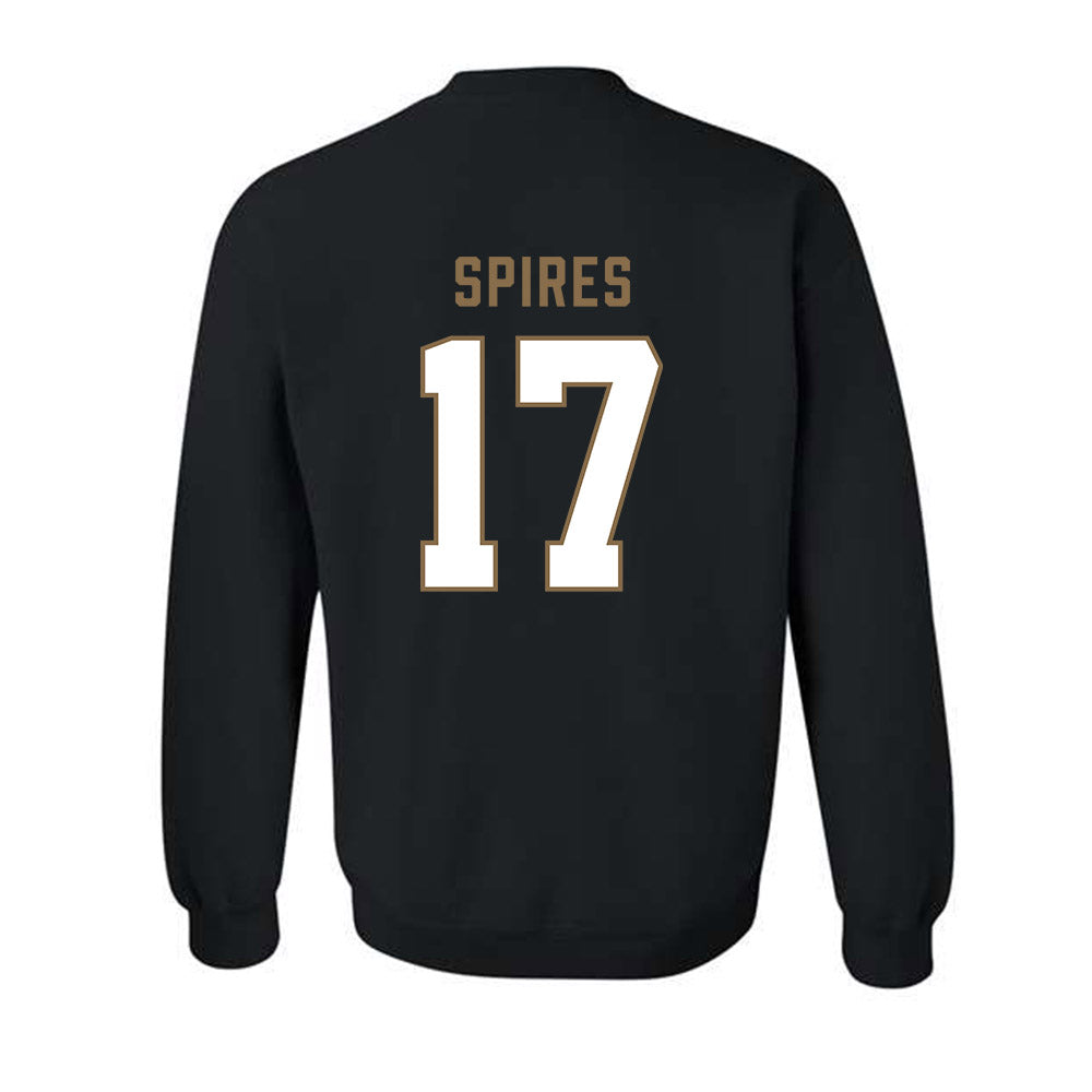 Wofford - NCAA Men's Soccer : Franklin Spires - Classic Shersey Crewneck Sweatshirt-1