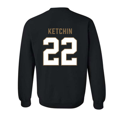 Wofford - NCAA Football : Perrin Ketchin - Classic Shersey Crewneck Sweatshirt-1