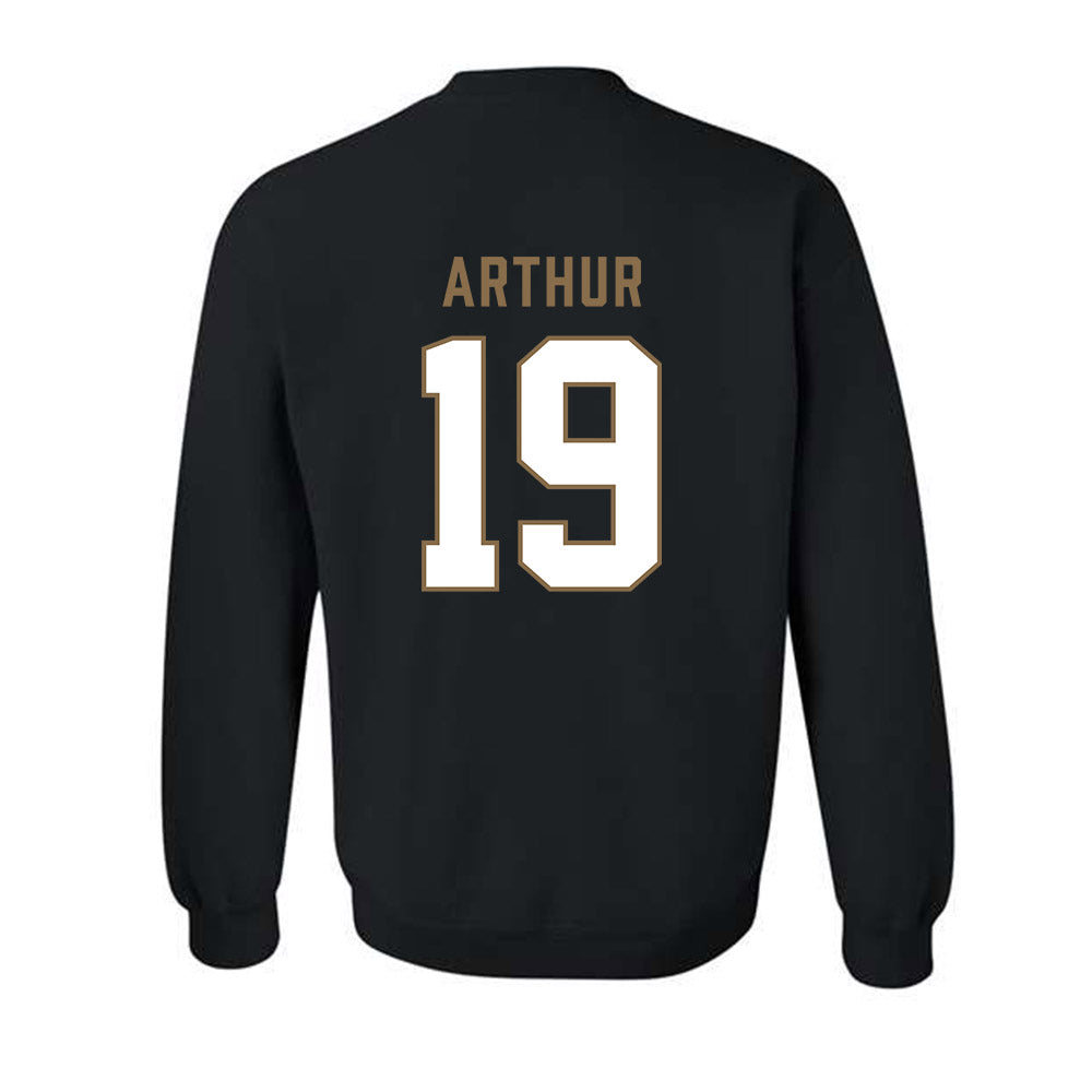 Wofford - NCAA Football : Mark Arthur - Classic Shersey Crewneck Sweatshirt-1