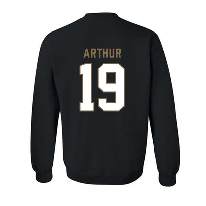 Wofford - NCAA Football : Mark Arthur - Classic Shersey Crewneck Sweatshirt-1