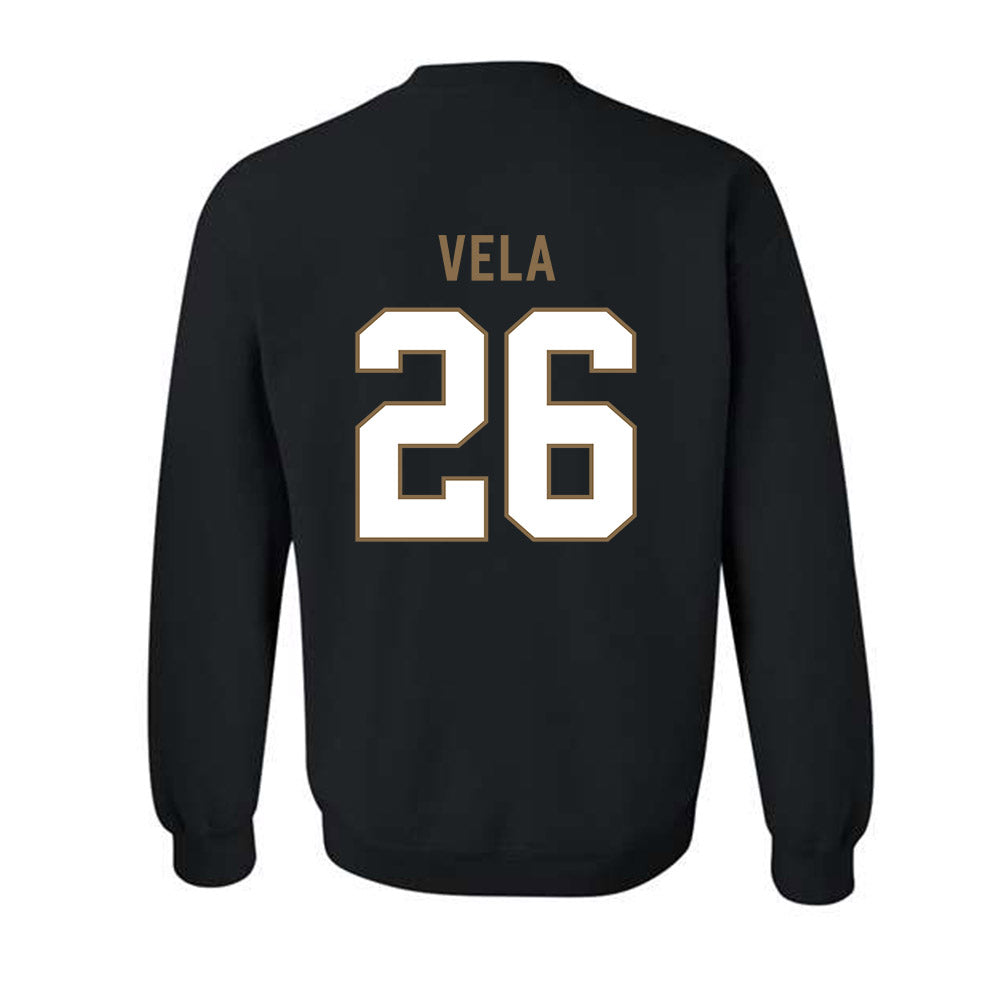 Wofford - NCAA Men's Soccer : Paolo Vela - Classic Shersey Crewneck Sweatshirt-1
