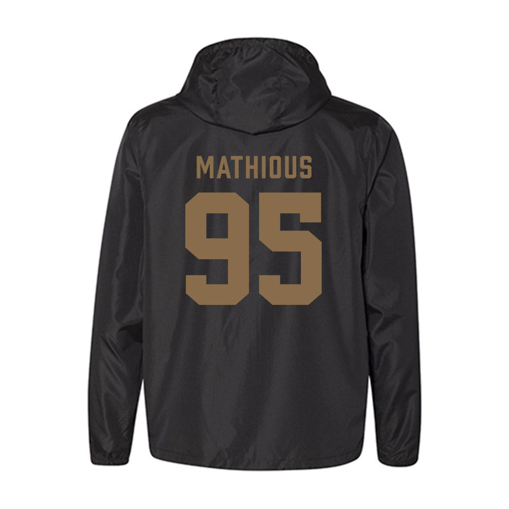Wofford - NCAA Football : Nicholas Mathious - Windbreaker-1