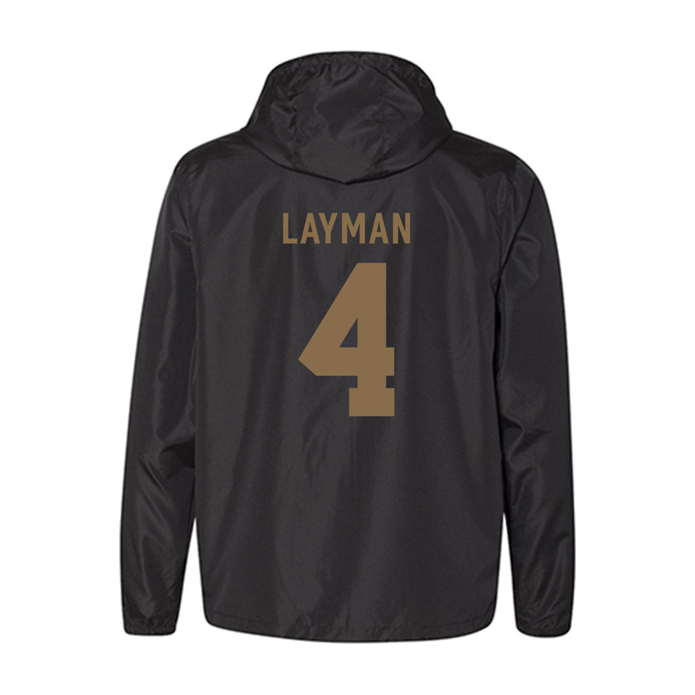  - NCAA Baseball : James Layman - Windbreaker-1