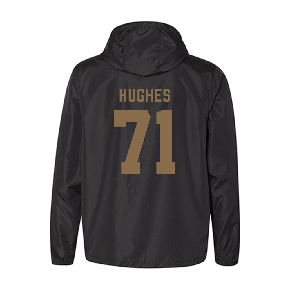 Wofford - NCAA Football : Quincy Hughes - Windbreaker-1