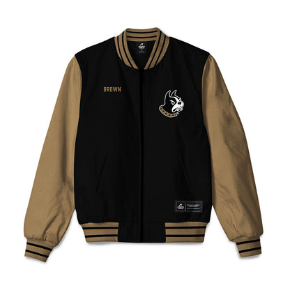 Wofford - NCAA Men's Golf : Will Brown - Bomber Jacket-0