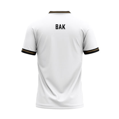 Wofford - NCAA Baseball : Tyler Bak - White Baseball Jersey-1
