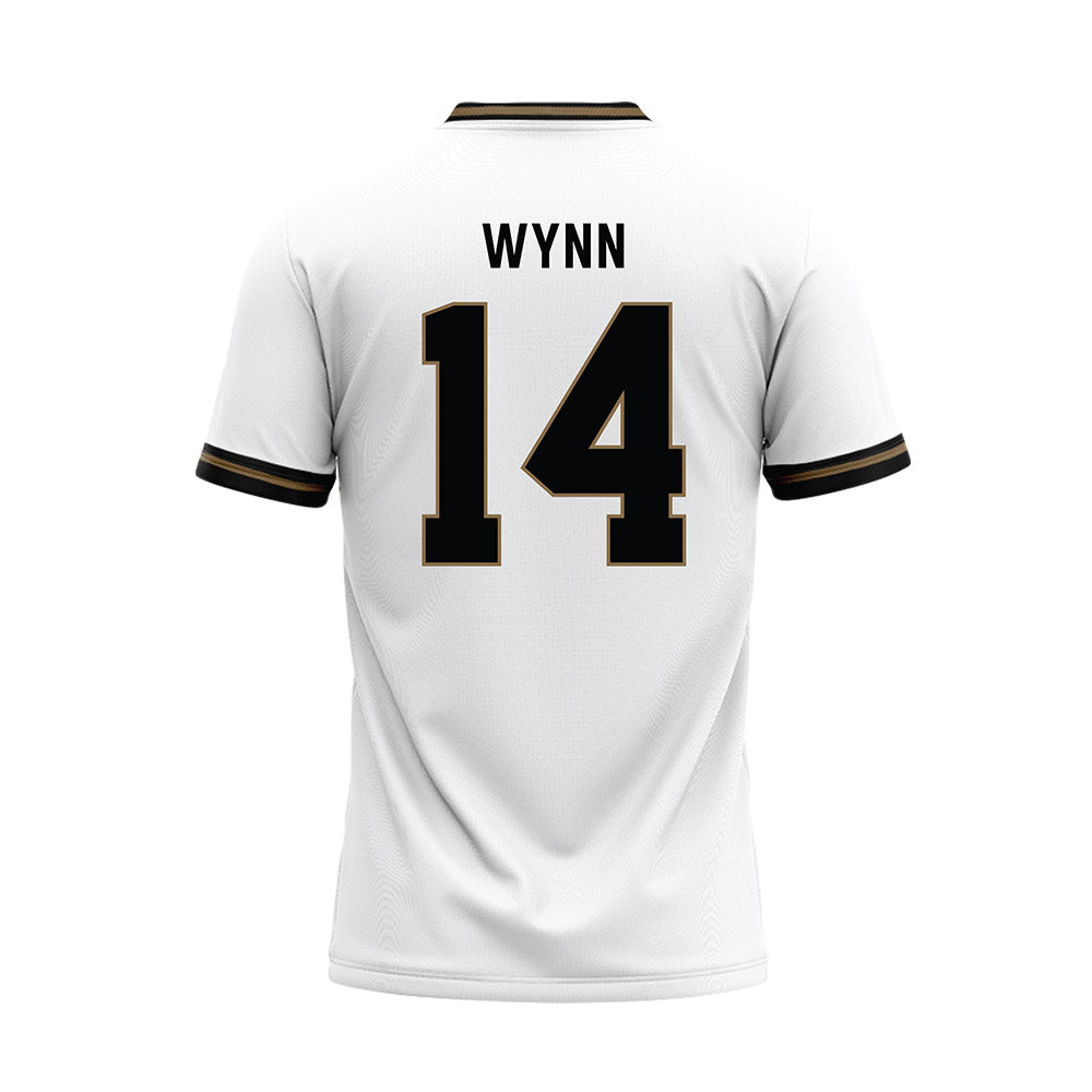 Wofford - NCAA Baseball : Ryan Wynn - White Baseball Jersey-1