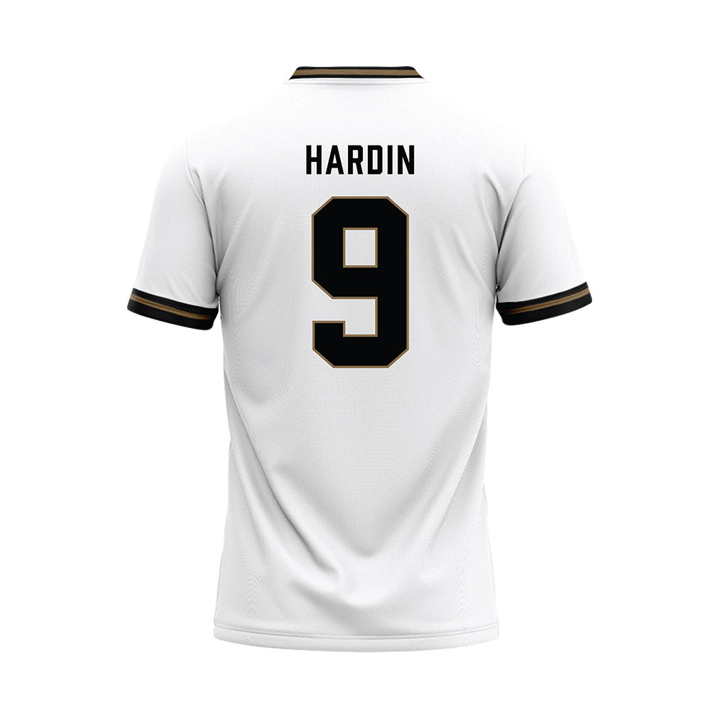 Wofford - NCAA Baseball : Tanner Hardin - White Baseball Jersey-1