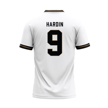 Wofford - NCAA Baseball : Tanner Hardin - White Baseball Jersey-1