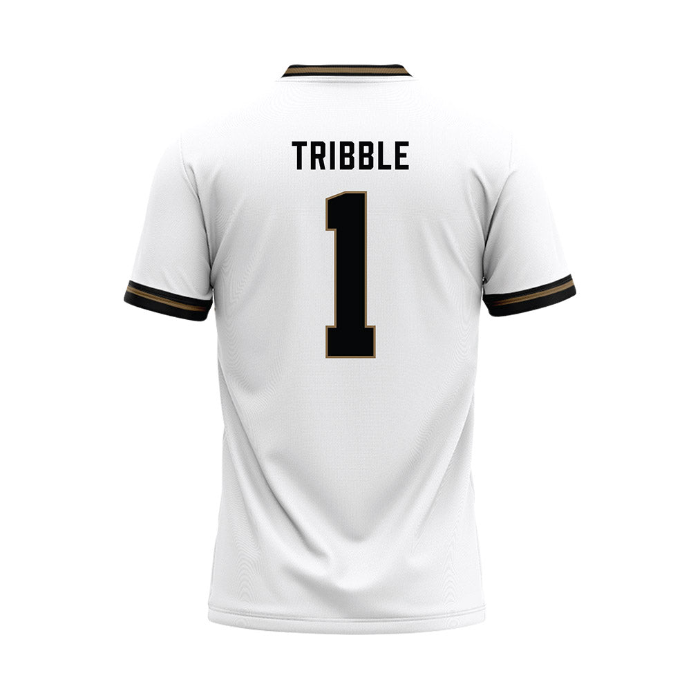 Wofford - NCAA Baseball : Logan Tribble - White Baseball Jersey-1