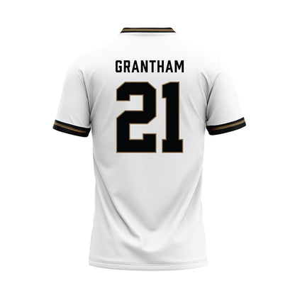 Wofford - NCAA Baseball : Lucas Grantham - White Baseball Jersey-1