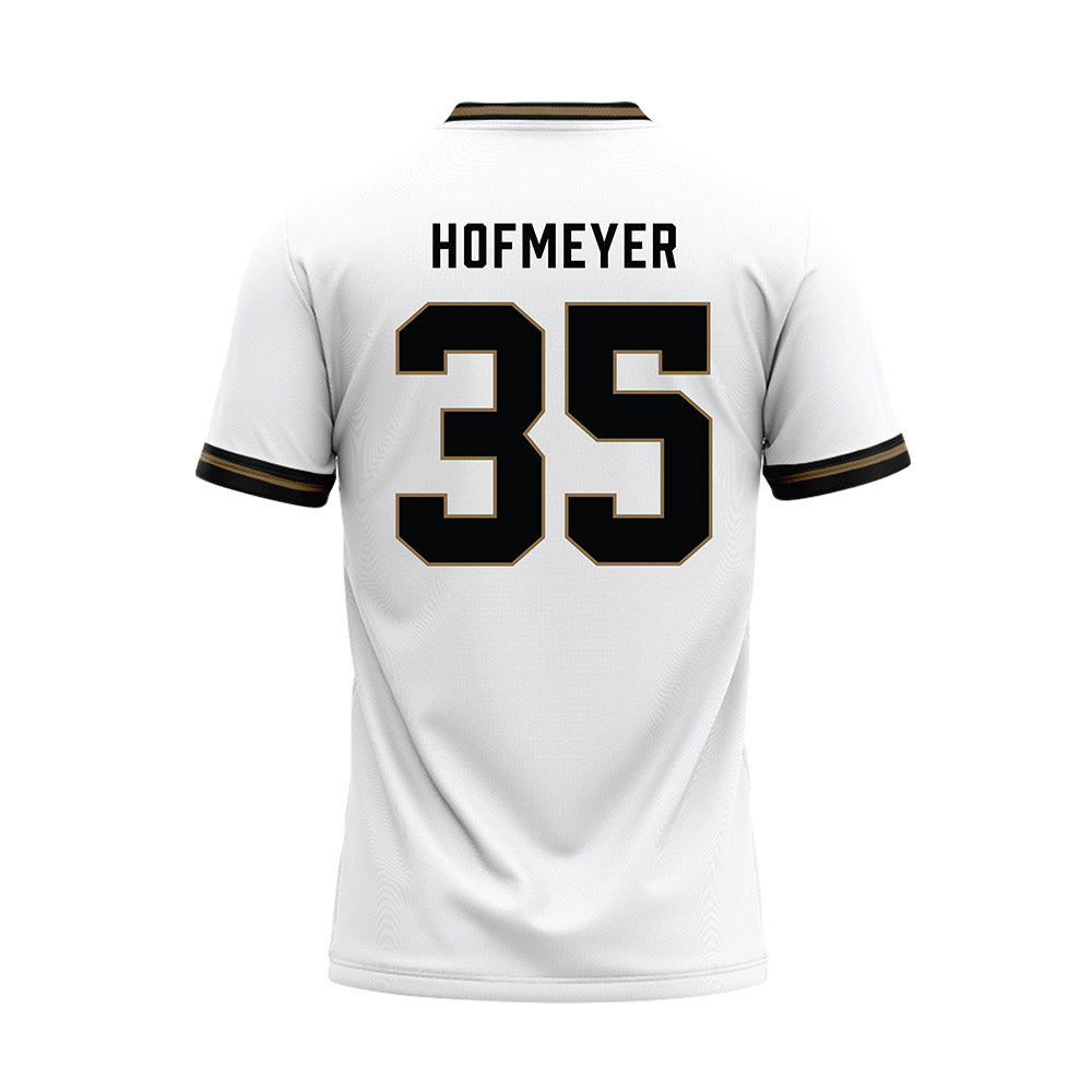 Wofford - NCAA Baseball : Braden Hofmeyer - White Baseball Jersey-1