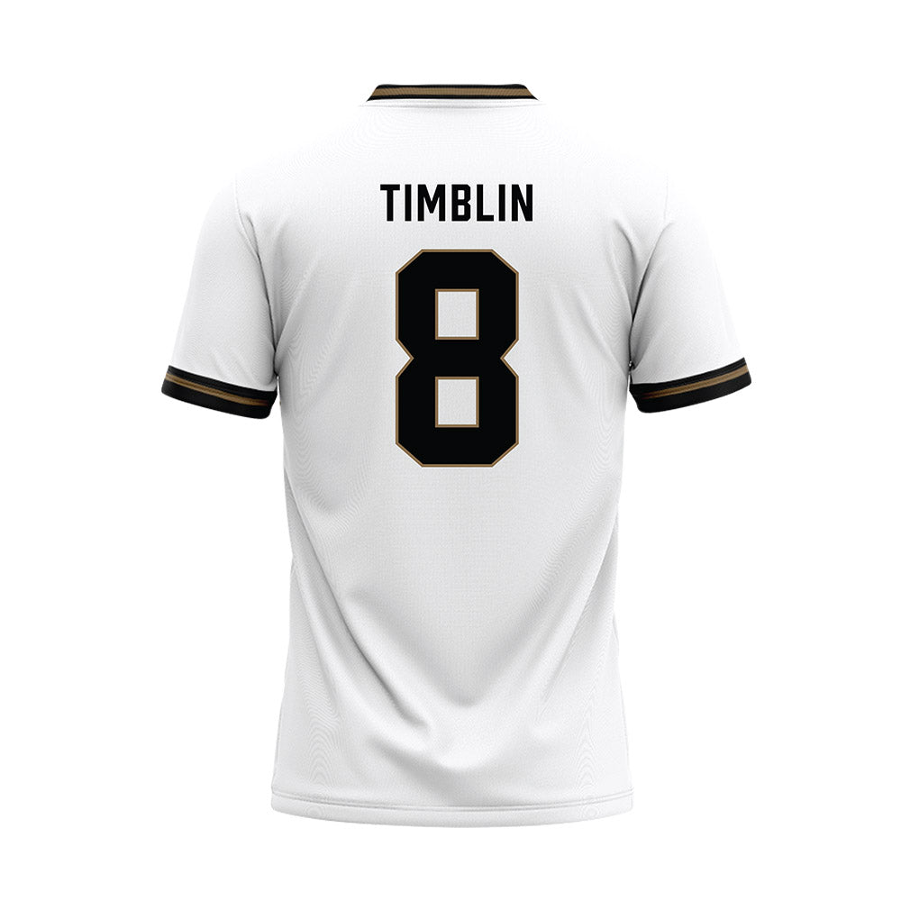  - NCAA Baseball : Ben Timblin - White Baseball Jersey-1