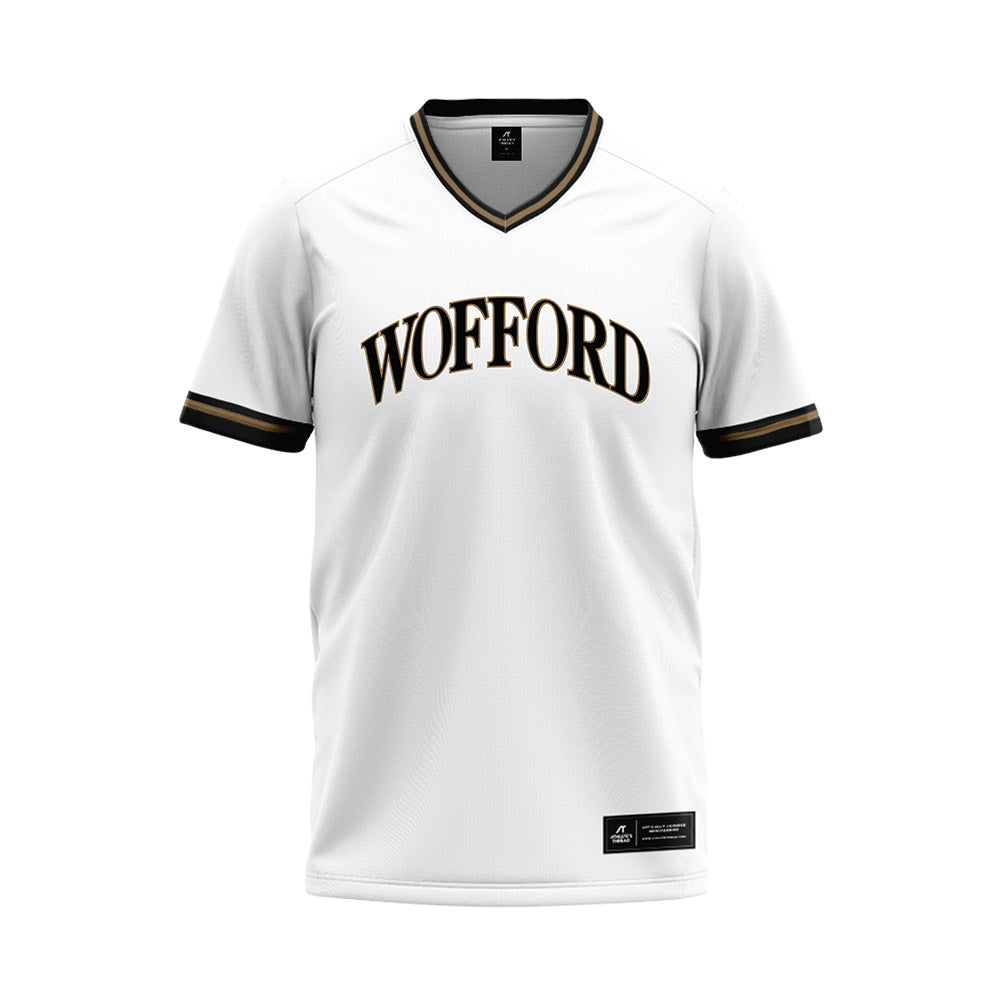 Wofford - NCAA Baseball : Tyler Bak - White Baseball Jersey-0