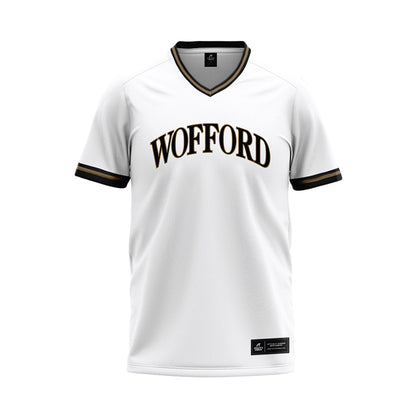 Wofford - NCAA Baseball : Tyler Bak - White Baseball Jersey-0