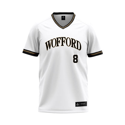 Wofford - NCAA Baseball : Jennifer Parish - White Baseball Jersey-0
