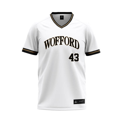  - NCAA Baseball : Hunter Herndon - White Baseball Jersey-0
