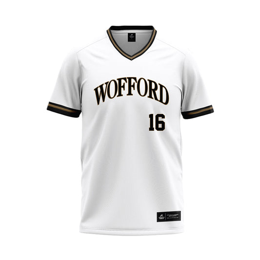  - NCAA Baseball : Champ Davis - White Baseball Jersey-0