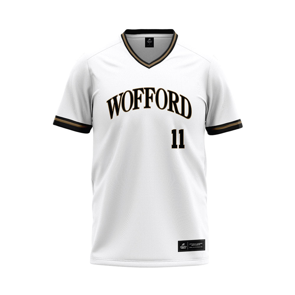 Wofford - NCAA Baseball : Branton Little - White Baseball Jersey-0