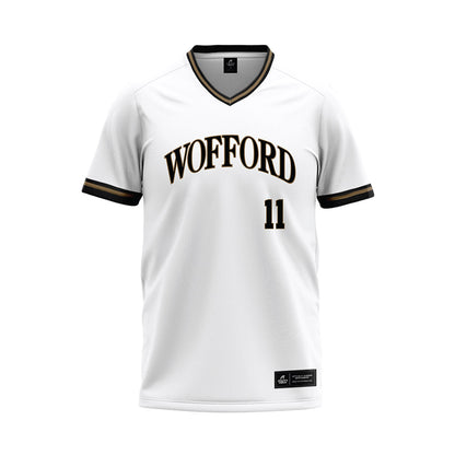 Wofford - NCAA Baseball : Branton Little - White Baseball Jersey-0