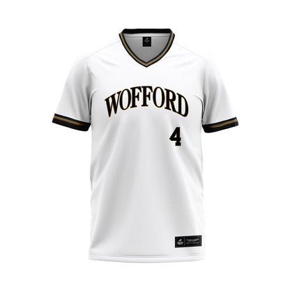  - NCAA Baseball : James Layman - White Baseball Jersey-0