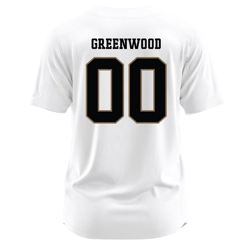 Wofford - NCAA Softball : Kaytlin Greenwood - White Jersey-1