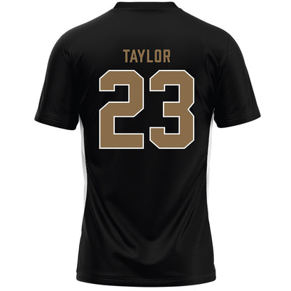  - NCAA Women's Lacrosse : Hannah Taylor - Black Lacrosse Jersey -1