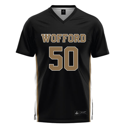 Wofford - NCAA Women's Lacrosse : Caroline Anton - Black Lacrosse Jersey -0