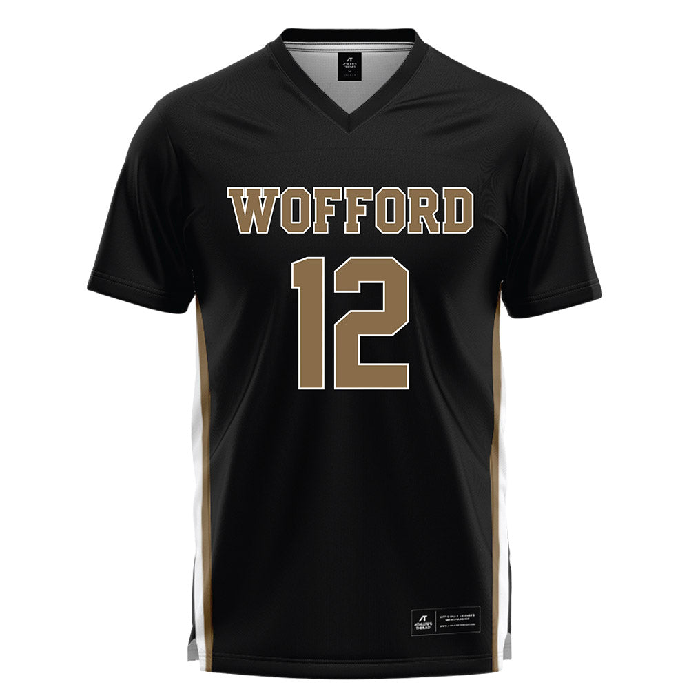 Wofford - NCAA Women's Lacrosse : Emma Stalteri - Black Lacrosse Jersey -0