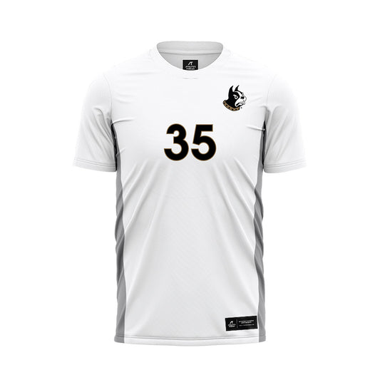 Wofford - NCAA Men's Soccer : Nate Childress - White Soccer Jersey-0
