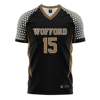 Wofford - NCAA Women's Soccer : Delaney Minor - Black Soccer Jersey-0