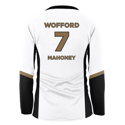 Wofford - NCAA Women's Volleyball : Bri Mahoney - White Volleyball Jersey-1