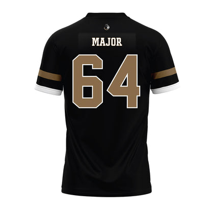 Wofford - NCAA Football : Gavin Major - Black Premium Football Jersey-1