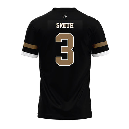 Wofford - NCAA Football : Cam Smith - Black Premium Football Jersey-1