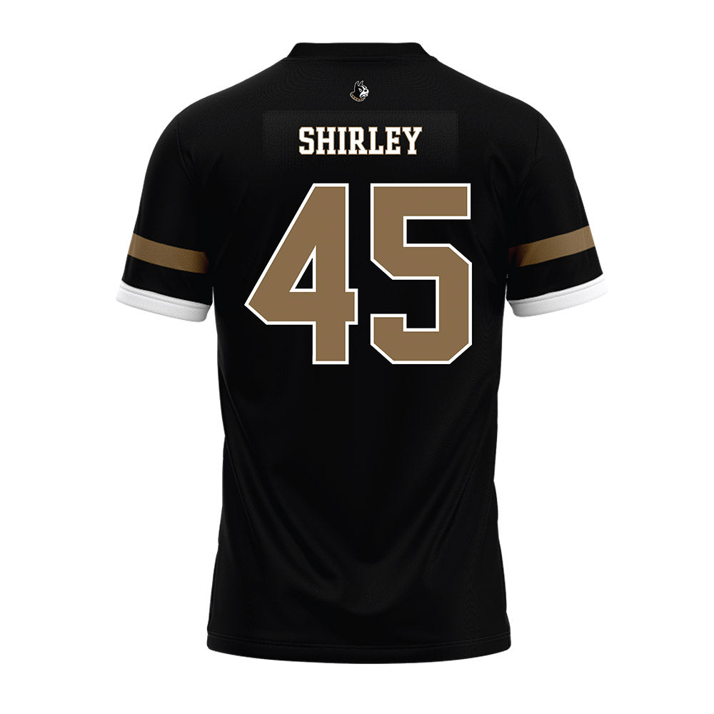 Wofford - NCAA Football : Blake Shirley - Black Premium Football Jersey-1