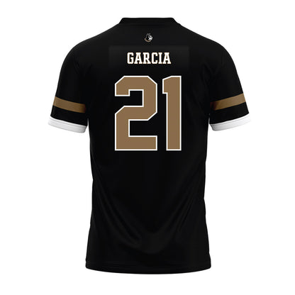 Wofford - NCAA Football : Adonis Garcia - Black Premium Football Jersey-1