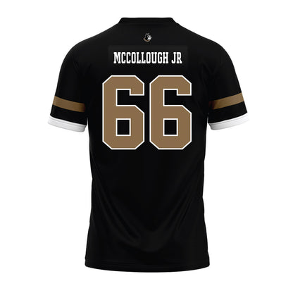 Wofford - NCAA Football : Ramon McCollough Jr - Black Premium Football Jersey-1
