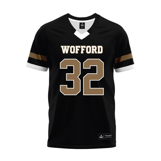 Wofford - NCAA Football : Troy Timko - Black Premium Football Jersey-0