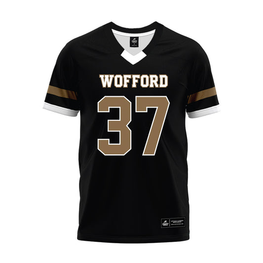Wofford - NCAA Football : Kaden Gooden - Black Premium Football Jersey-0