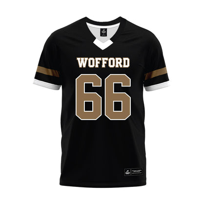 Wofford - NCAA Football : Ramon McCollough Jr - Black Premium Football Jersey-0